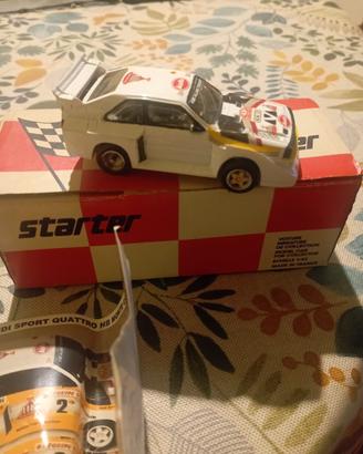 audi sport 4 della starter scala 1/43