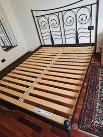 letto in ferro battuto 