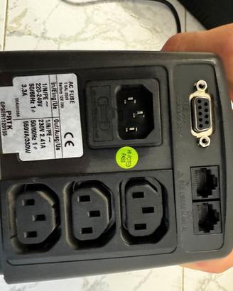 UPS PRTK PC Planet 550S - 550VA/330W con Prese IEC