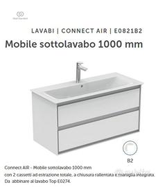 LAVABO MOBILE SOTTO LAVABO E COLONNA IDEAL STANDAR