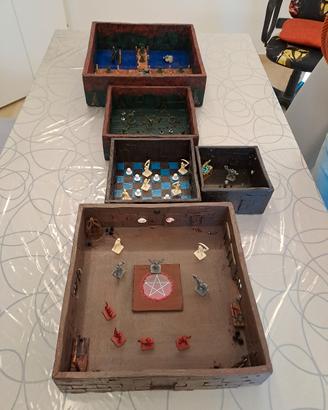 Set Terrains modulare Dungeons&Dragons e GDR 
