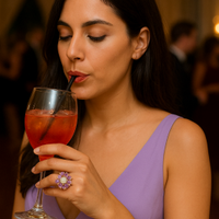 Anello con cristalli Swarosvki