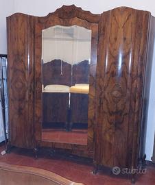 Camera da letto matrimoniale antica anno 1934