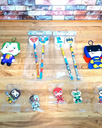 Lotto Gadget DC Comics Justice League - Sigillati