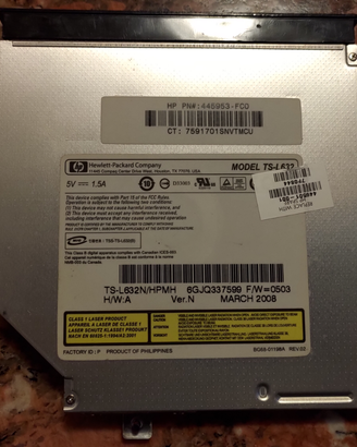 Masterizzatore Hewlett Packard TS-L632