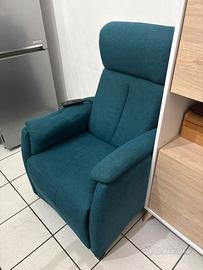 Poltrona relax elettrica reclinabile