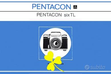Libretto Istruzioni Pentaon Six TL 1968