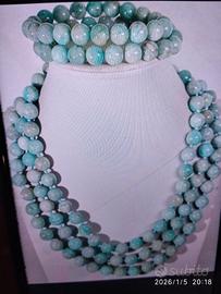 collana con pietre preziose 