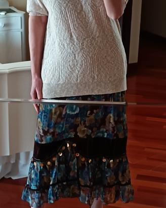 Completo gonna con maglia 