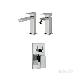 Set miscelatori lavabo bidet e doccia Kellertaps