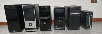 PC DA TAVOLO CON PROCESSORE INTEL i5 E INTEL i3