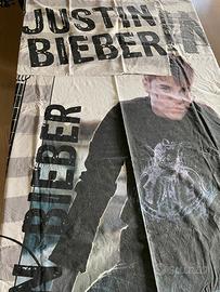 Copripiumino + federa letto singolo Justin Bieber.