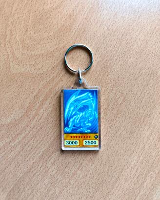 Portachiavi Drago Bianco Occhi Blu - Yu-Gi-Oh!