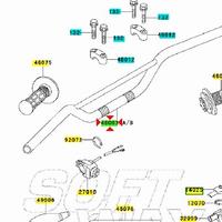 Manubrio Kawasaki KX80 460031468CC