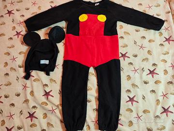 Costume da Topolino taglia 3-4 anni