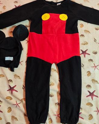 Costume da Topolino taglia 3-4 anni