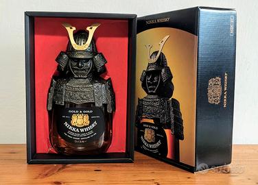 Whisky giapponese Nikka Gold & Gold Samurai +box