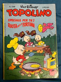 Fumetto topolino del 1981 n.1348