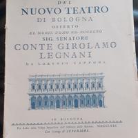 TEATRO COMUNALE DI BOLOGNA – TAVOLE DEL PROGETTO