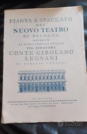 TEATRO COMUNALE DI BOLOGNA – TAVOLE DEL PROGETTO