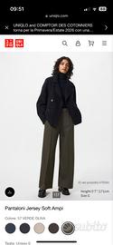 Pantaloni Jersey Soft Ampi Uniqlo M