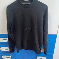 Maglione pullover nero Calvin Klein