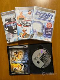 4 Giochi per PC  mai utilizzati