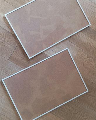 2 bacheche per foto/polaroid/disegni