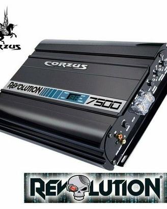 AMPLIFICATORE SUBWOOFER CORZUS REVOLUTION 7500W