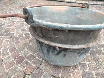 Paiolo rame peso kg15 diametro.50 cm