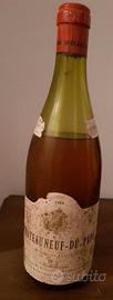 VINO " CHATEAU NEUF DU PAPE - 1968 " – VINTAGE.
