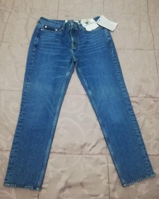 Jeans Uomo Topman Stretch Skinny Cotone W 34 L 32