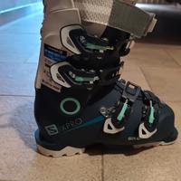 SCARPONE SCI DONNA SALOMON  X/PRO 80W Riscaldabile