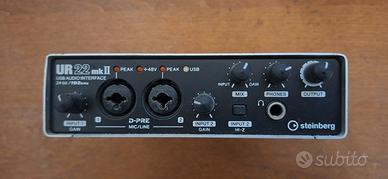 scheda audio Steinberg UR22 mkII mk2 USATA