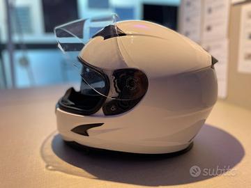 Casco integrale bambino come nuovo doppia visiera