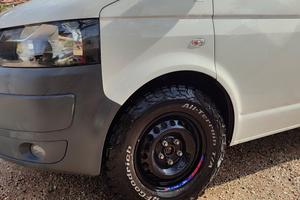 gomme + cerchi per VW  t5 BF GOODRICH 