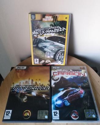 3 Videogiochi saga Need for Speed