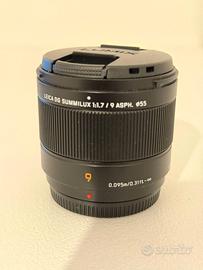 Panasonic Lumix Leica 9mm f/1.7 ultra‑grandangolo