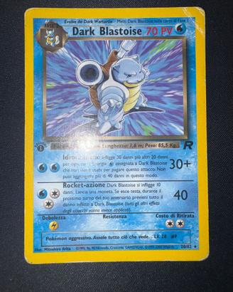 Dark Blastoise Prima Edizione Team Rocket 20/82