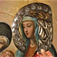 Decorazione in argento 835 per dipinto g.219