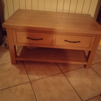 Tavolino salotto legno rovere