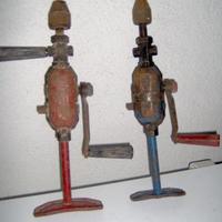 N.2 trapani manuali H.cm. 33