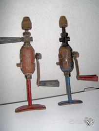 N.2 trapani manuali H.cm. 33