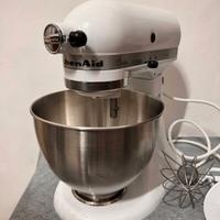 Planetaria impastatrice Kitchen Aid bianca 4.3L