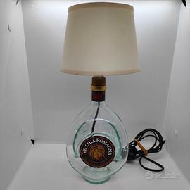 Lampada Artigianale Bottiglia di Vecchia Romagna