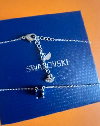 Swarovski collana con pietra