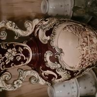 Vasi decorati rilievo