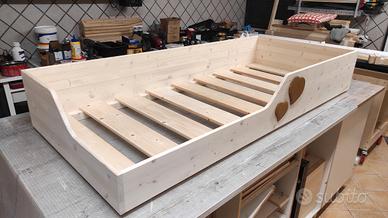 Lettino Montessori bambini vari modelli Nuovo