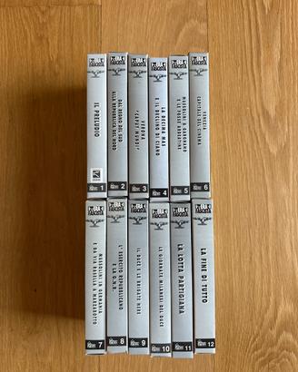 L’Era Fascista Repubblica Sociale 12 VHS completa