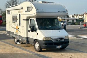 Camper mansardato su Fiat Ducato 2.8 JTD
